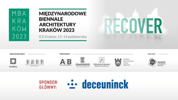 Deceuninck partnerem głównym Międzynarodowego Biennale Architektury 2023