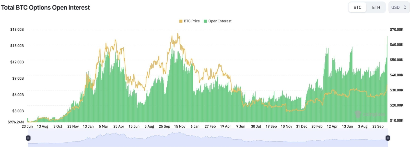 Otwarte Pozycje Na Opcje Bitcoina Btc Osiagaja Rekord Wszech Czasoacutew B7e11c3, NEWSFIN