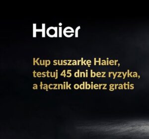 Pielegnuj ubrania i skorzystaj z nowej promocji suszarek haier 8d14c17.jpg