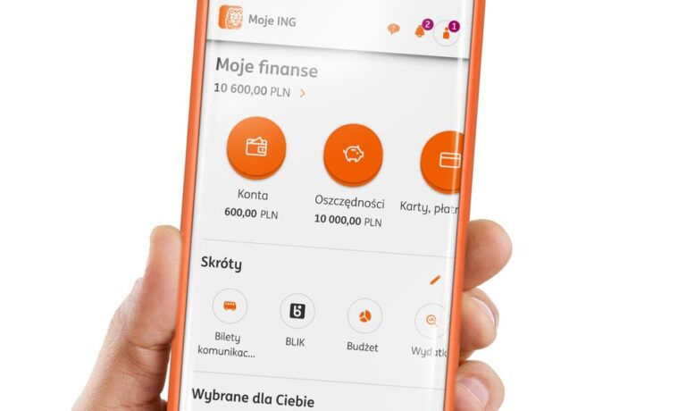 Zmiany w aplikacji ING. Zobacz, jak będzie wyglądać