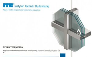 Jakosc potwierdzona badaniami systemy slupowo ryglowe od aluprof z pozytywna opinia instytutu techniki budowlanej cd9af90.jpg