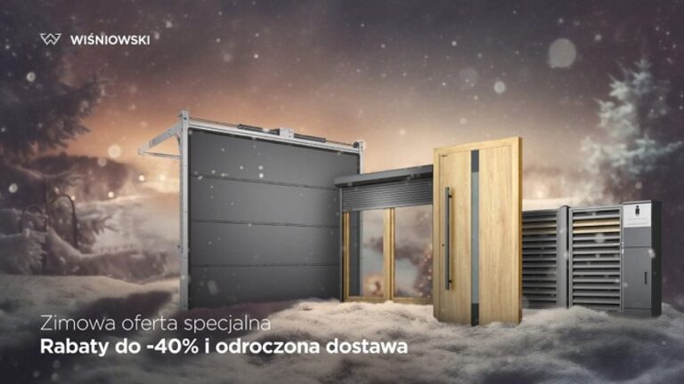 To, co najlepsze na zimę! Bramy, okna, rolety, drzwi i ogrodzenia nawet do 40% taniej 