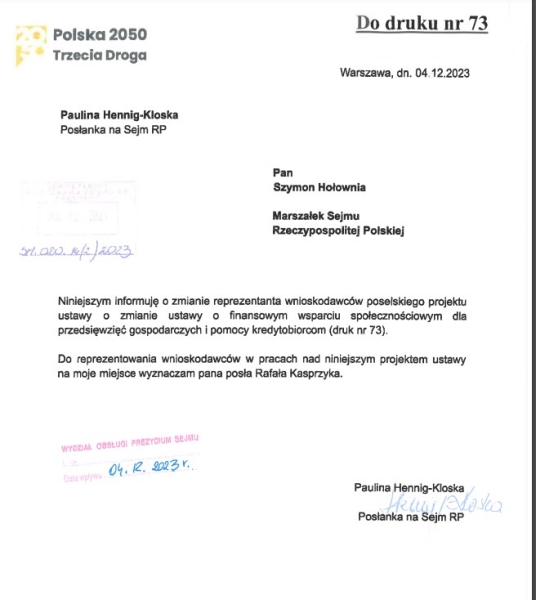 Wakacje Kredytowe W Sejmie Hennig Kloska Nie Bedzie Prowadzic Poselskiego Projektu 3beb41b, NEWSFIN