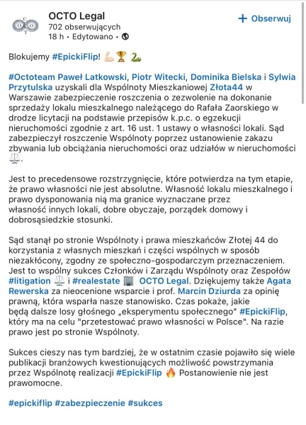 Epicki Flip Zablokowany Konflikt Narasta Zaorski Przedstawia Nowy Plan E4ef357, NEWSFIN
