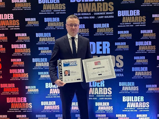 Builder Awards: Cemex Polska Budowlaną Firmą Roku, Rafał Gajewski Osobowością Branży