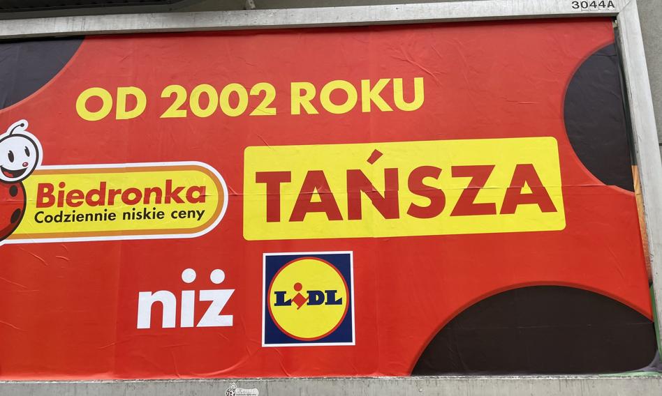 Lidl Odpowiada Biedronce W Wojnie Plakatowej Do Akcji Wkracza Komornik 3ec48c6, NEWSFIN