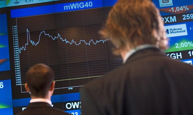 Rekomendacje wstrząsnęły kursami w WIG20 i mWIG40. Kolejka górska na indeksach z GPW hamuje