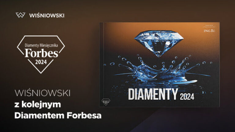 WIŚNIOWSKI z kolejnym Diamentem Forbesa 