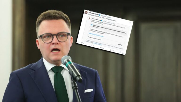 Szymon Hołownia chciał pochwalić się spełnieniem obietnicy. „To manipulacja”