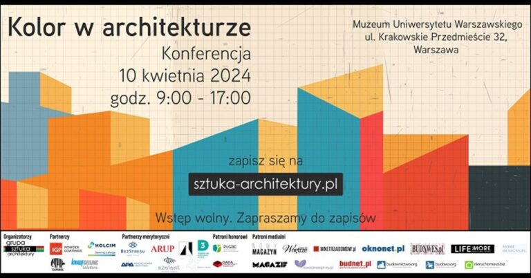 Konferencja „Kolor w architekturze”