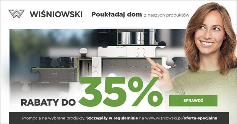 Poukładaj dom z produktów WIŚNIOWSKI