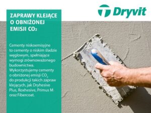 Zielone technologie w budownictwie dryvit wykorzystuje cementy o obnizonej emisji co2 do produkcji suchych zapraw klejacych e3fd820.jpg