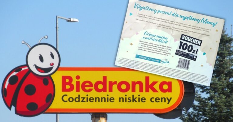 Miała voucher na 100 zł, ale Biedronka nie umiała go zrealizować. Sieć reaguje