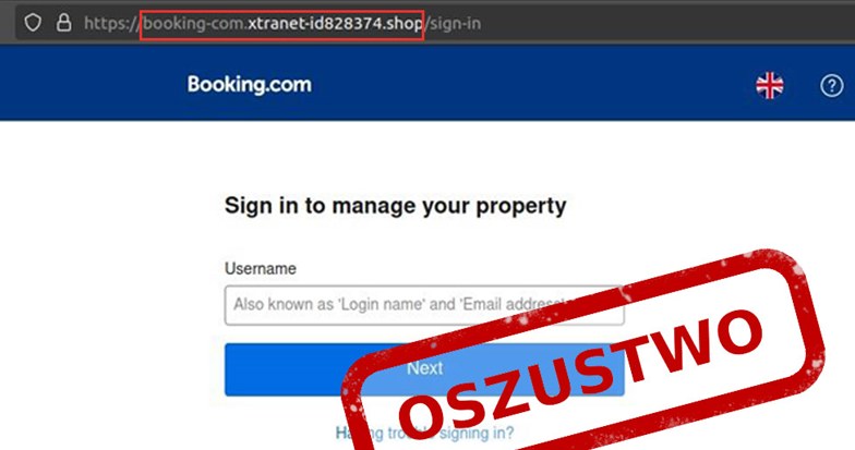 Oszusci Podszywaja Sie Pod Bookingcom W Taki Link Nie Klikaj Cc4de8d, NEWSFIN