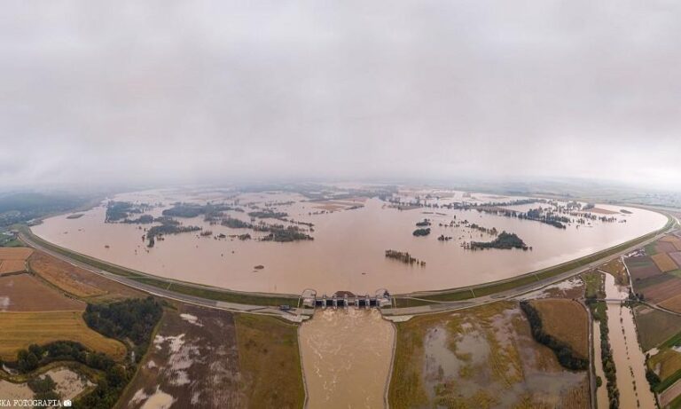 Zbiornik Racibórz Dolny wypełniony w 80 proc. „Dopływ będzie malał”