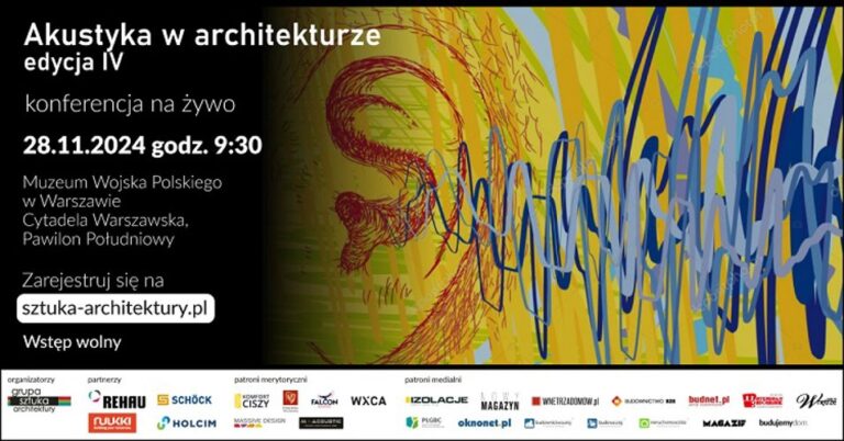 Konferencja Akustyka W Architekturze Iv Jak Projektowac By Akustyka Szla W Parze Z Architektura 12f4fae, NEWSFIN