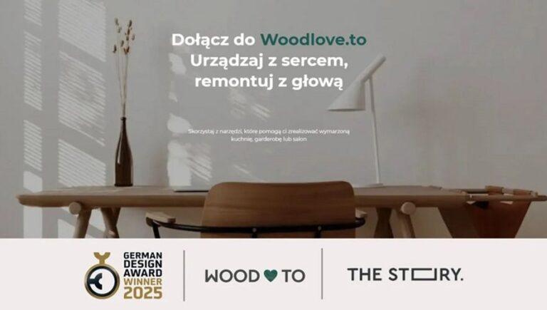 Platforma Woodloveto Z Prestizowa Nagroda German Design Award 420dbde, NEWSFIN