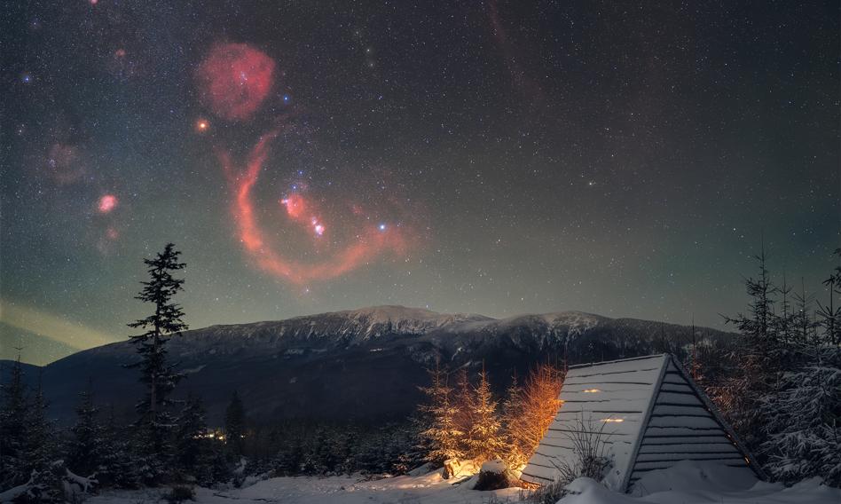 Fotografia Z Polski Zdjeciem Dnia Nasa Przedstawia Oriona Nad Babia Goacutera 1c7c057, NEWSFIN