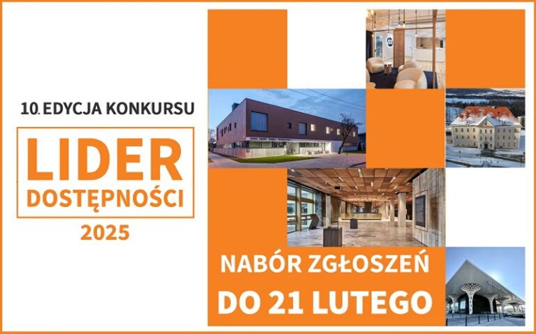 Rusza 10 Edycja Konkursu Architektoniczno Urbanistycznego Lider Dostepnosci A0835d8, NEWSFIN