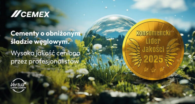Zote Godo Konsumenckiego Lidera Jakoci 2025 Ponownie Dla Cemex Polska 617b2b7, NEWSFIN