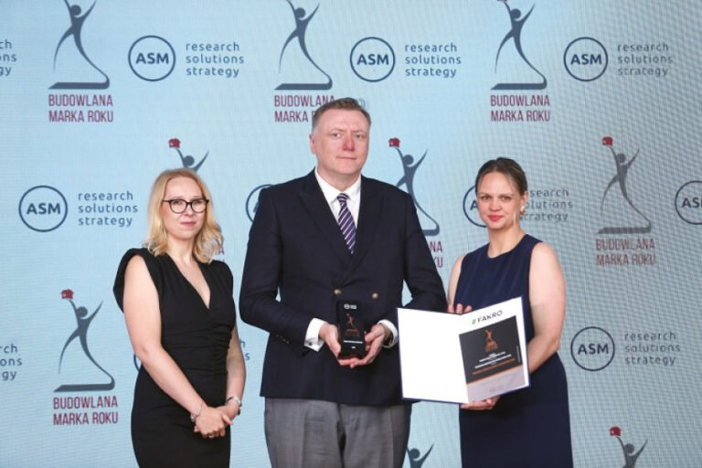 FAKRO wśród liderów rankingu Budowlanej Marki Roku 2025
