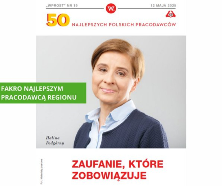 Fakro Wyrnione Tytuem Najlepszego Pracodawcy Regionu Podczas Gali Orw Wprost 2b8a676, NEWSFIN