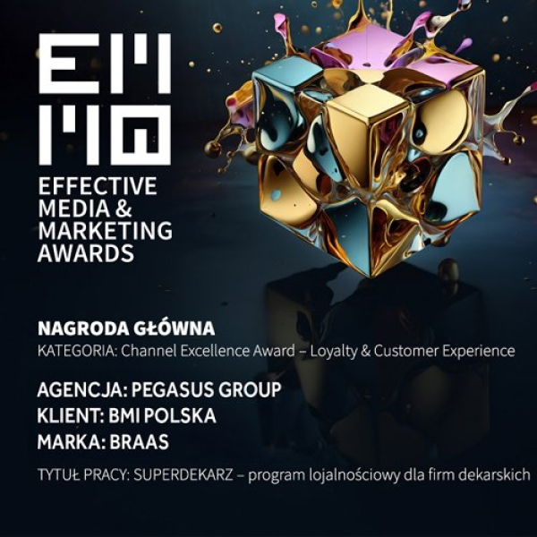 Program Superdekarz Zdobywc Gwnej Nagrody Podczas Gali Effective Media Marketing Awards 5f160ae, NEWSFIN