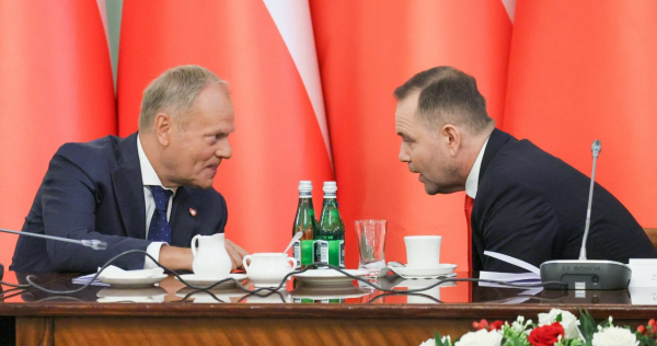 Donald Tusk Czy Karol Nawrocki Polacy Mwi Kogo Obwini Za Droszy Prd D1128dd, NEWSFIN