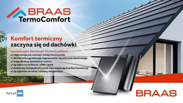 Komfort Termiczny Zaczyna Si Od Dachwki Poznaj Innowacj Od Braas 7a12574, NEWSFIN