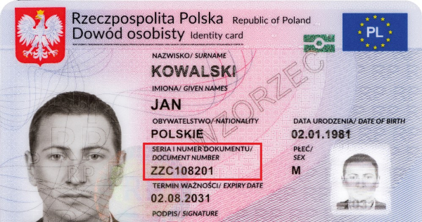 Seria I Numer Dowodu Osobistego Kiedy S Przydatne Afd004a, NEWSFIN
