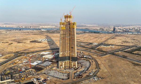 Jeddah Tower osiągnął półmetek wysokości. Ukończenie najwyższego wieżowca planowane na 2028 rok.