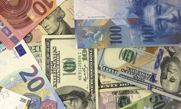 Szwajcarski frank bije rekordy siły. Osłabienie dolara, euro bez zmian.