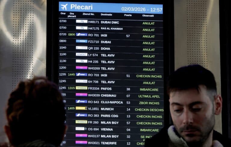 Konsekwencje konfliktu USA i Iranu. Brak połączeń z Bliskiego Wschodu, poważny upadek branży lotniczej.