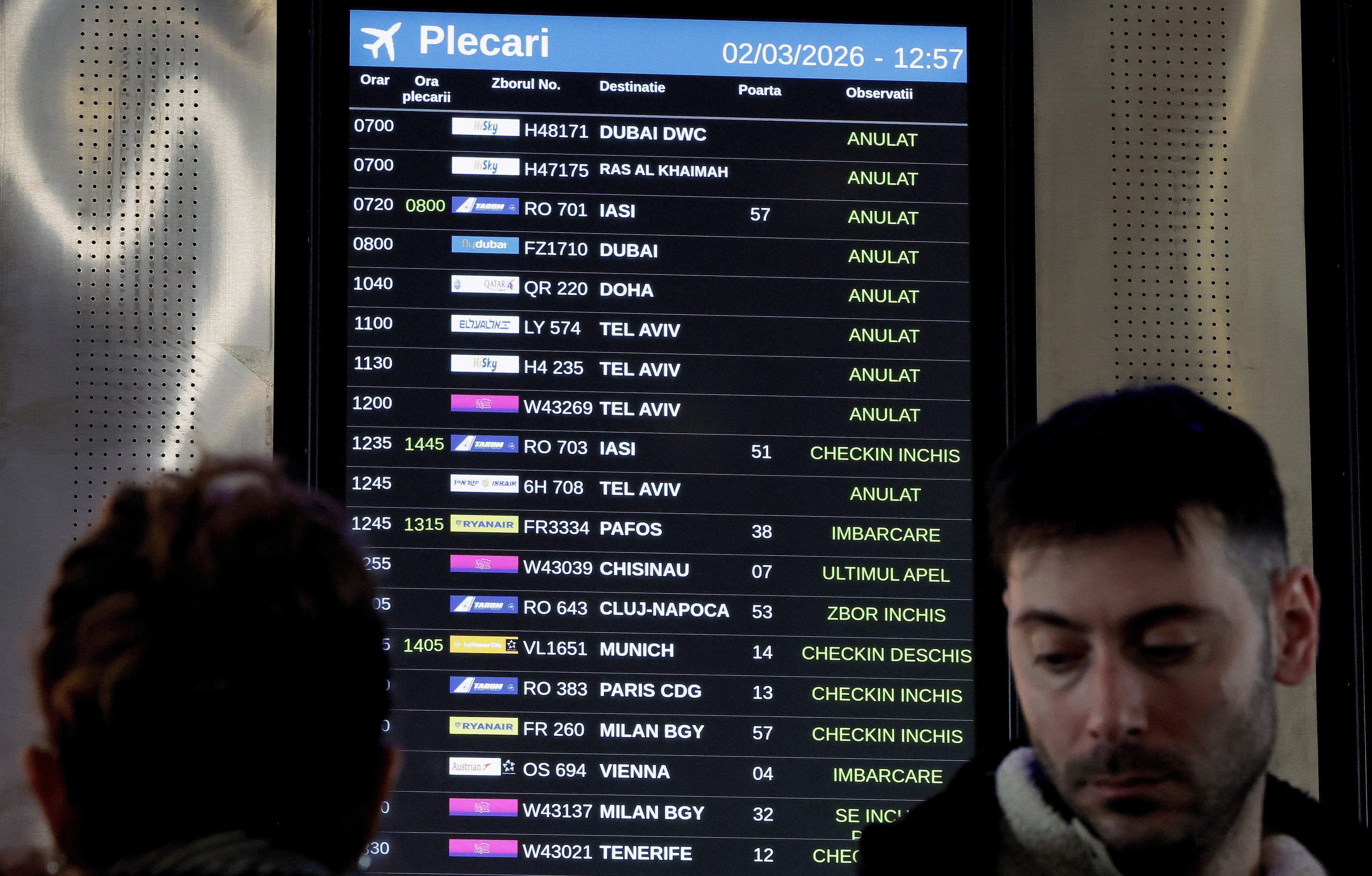 Konsekwencje konfliktu USA i Iranu. Brak połączeń z Bliskiego Wschodu, poważny upadek branży lotniczej. 3