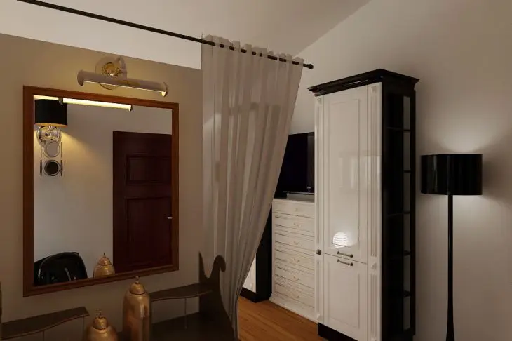 Jak optycznie powiększyć pomieszczenie: Sekret jednego lustra