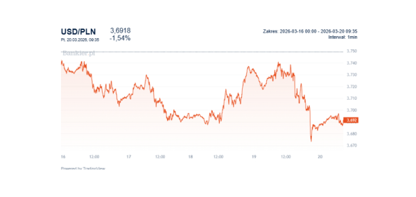 Złotówka najmocniejsza od tygodnia. Czy to początek uspokojenia sytuacji na Bliskim Wschodzie? 5