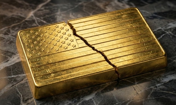 Panika na rynku złota i srebra. Metale szlachetne tracą przez groźby Trumpa i eskalację wojny