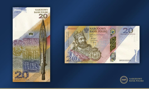 NEWS FIN 19 Światowy triumf polskiego banknotu 20 zł. Szef NBP odebrał prestiżowe wyróżnienie.