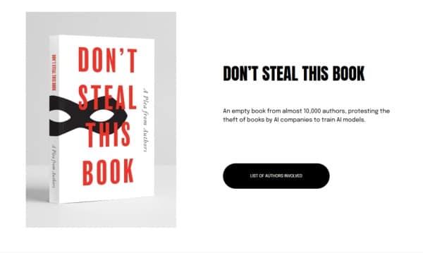 Tysiące autorów wydało dzieło bez treści. To protest przeciwko AI
