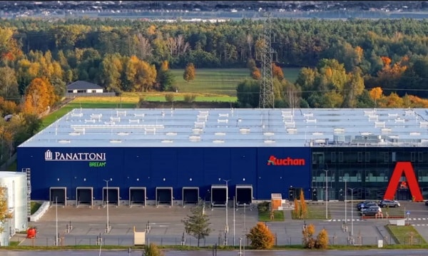Panattoni zbyło magazyn e-grocery dla Auchan.