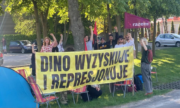 Protest przed centralą Dino rozpoczyna się dzisiaj. Akcja potrwa 72 godziny.
