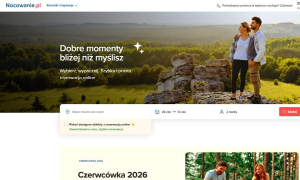 UOKiK stawia zarzuty Nocowanie.pl. Urząd wykrywa fałszowanie opinii